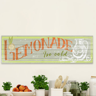 " Ice Cold Lemonade "