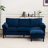 L-shaped Sofa with Footstools and Storage-924505236