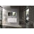 Bianey 46.9 " W Wall Mounted Wall Mounted 1 Single Vanity Bathroom Vanity With Resin Top-461626933