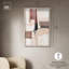 Décoration murale Boho Plaster Collage III Shadowbox par Art Remedy, cadre blond, 31 x 46-1977787742-1977787728