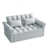 Velours gris velours est en rupture de stock