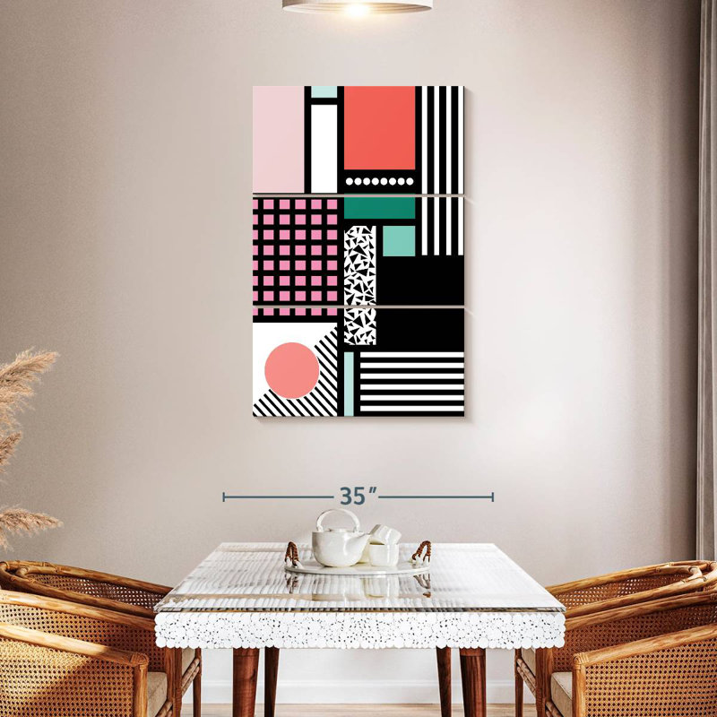 Avery Pastel Patterns, 65" H x 42" W