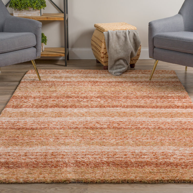 Striped Indoor Rug, Rectangle 3'6" x 5'6"