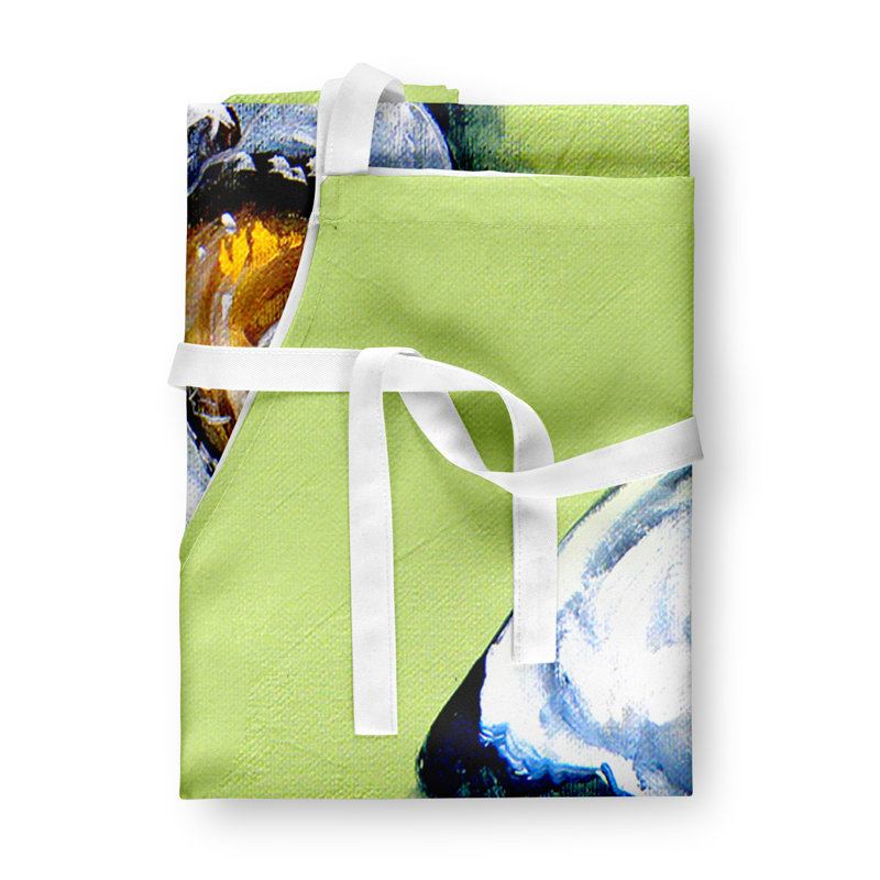 No Pattern Bib Apron