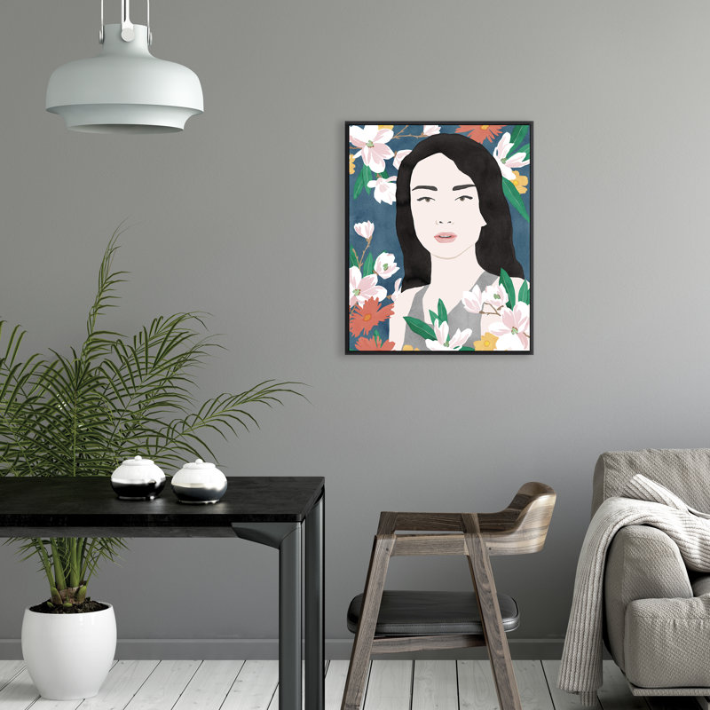Secret Garden II Painting by Aurora Bell, 39.75" H x 31.75" W, Image Brush Gel