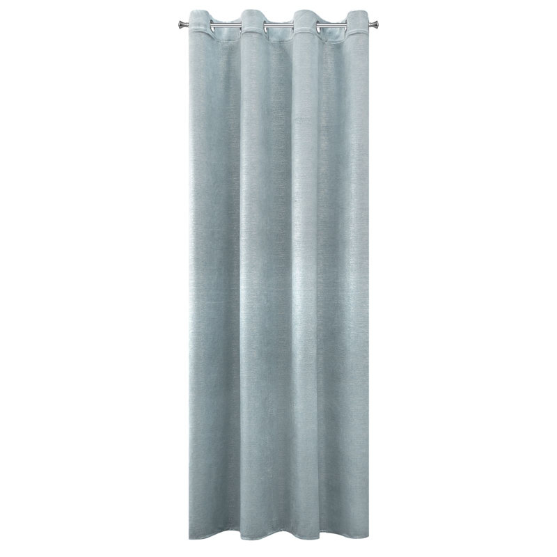 Addine Blackout Curtains Single Panel, Blue