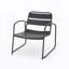 Chaise de patio en métal (ensemble de 2)-1900287754