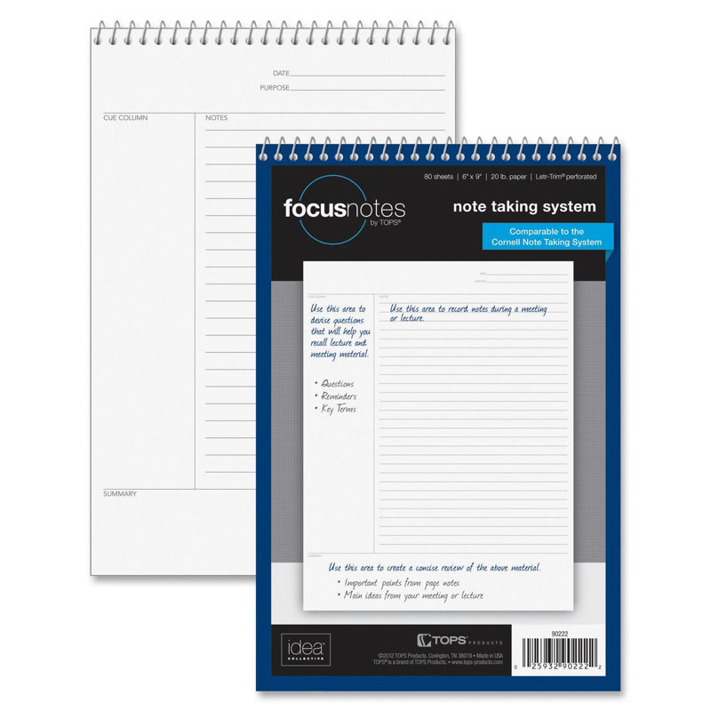Livre sténo FocusNotes