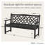Chinoiserie Outdoor Bench-95997520-95997524