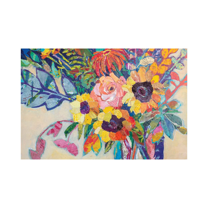 Fabulous Florals by Elizabeth St. Hilaire - Wrapped Canvas Painting, 66.04 cm H x 45.72 cm W