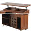 Bureau en L 55 po Mid-Century