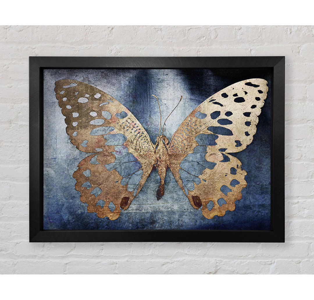 Goldflake Schmetterling - Druck