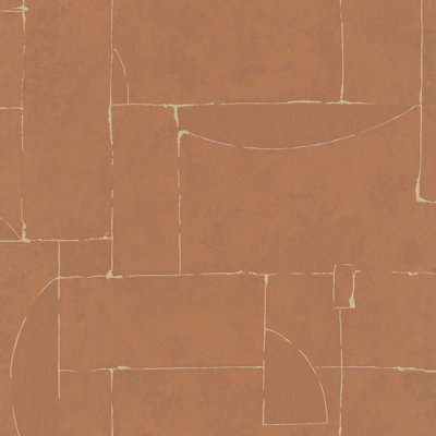 Terra Collection Graphic Abstract Stone Wallpapr Roll