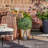 Home 18.25" Solar LED Pre-Lit Artificial Topiary Shrub