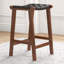 Tabouret de bar et de comptoir en cuir véritable Winnetka-510557323-489365220