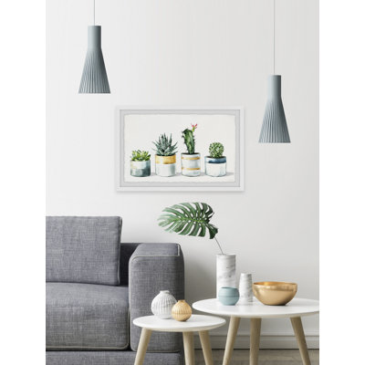 «Cactus Is Perfect», reproduction encadrée