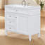 Meuble-lavabo moderne 36 "avec lavabo supérieur-101530199