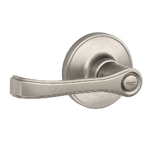 Serrure d’entrée à clé à levier torino, Nickel satiné, Clé identique, Oui