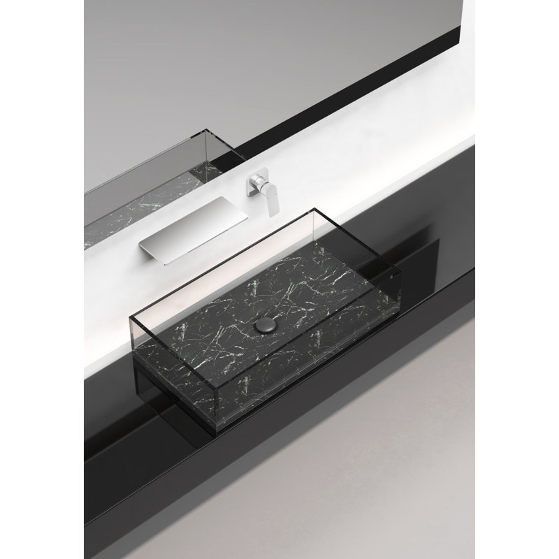 Waterfall Bathroom Sink Faucet, Chrome