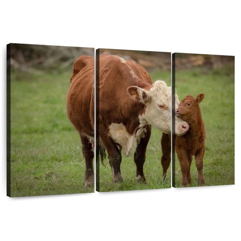 Brampt Motherly Cow, 24" H x 38" W