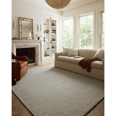 Chris Loves Julia x Loloi Polly Fog / Wheat Area Rug