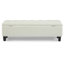 Banc repose-pieds avec rangement
