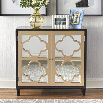 Wealdstone Solid and Manufactured Wood Standard Accent Cabinet 