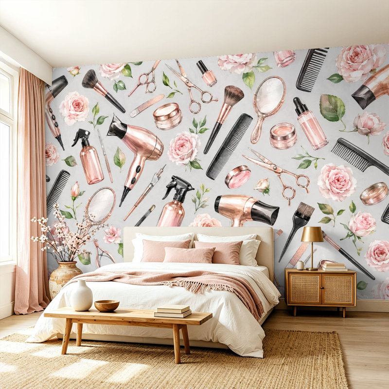 Adhésif mural amovible auto-adhésif et amovible, 99.6" L x 144" W