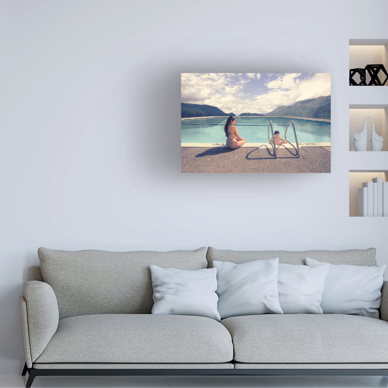 «Fang Tong Love Love», art sur toile, H 12 po x l 19 po