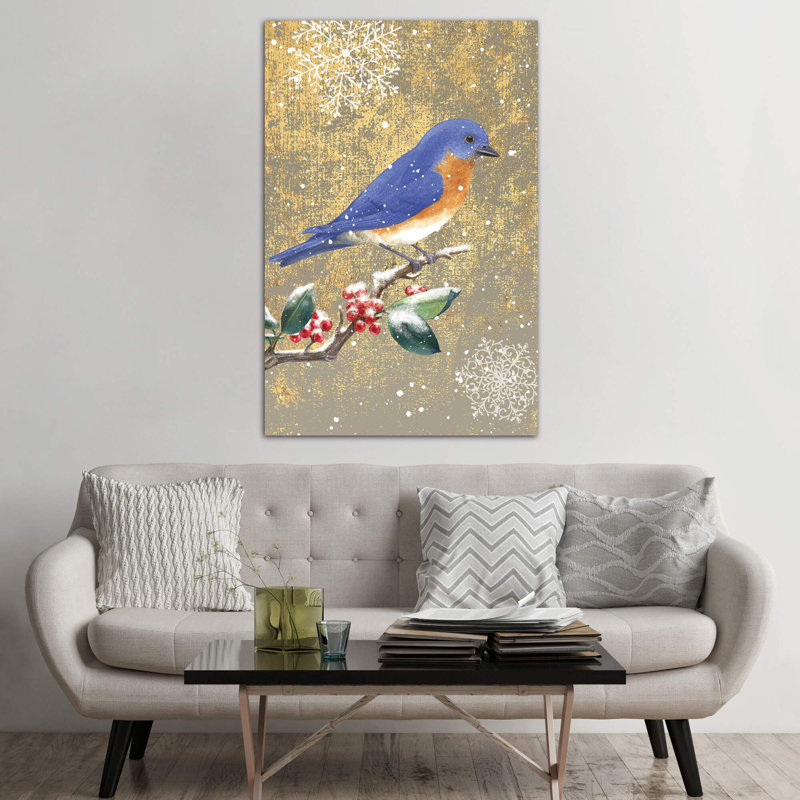 Bluebird II by Beth Grove - Wrapped Canvas Print, 101.6 cm H x 66.04 cm W x 1.91 cm D