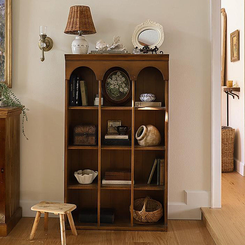 Retro and Simple Floor-standing Bookcase