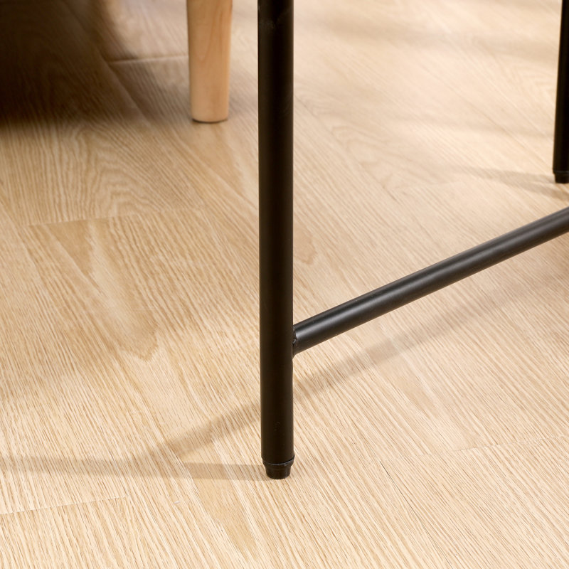 Table d'appoint à 2 niveaux avec canapé de rangement et table de bout en métal pour le salon, 27.75" H x 27.55" W x 13.66" D