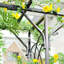 Outsunny Decorative Metal Garden Trellis Arch