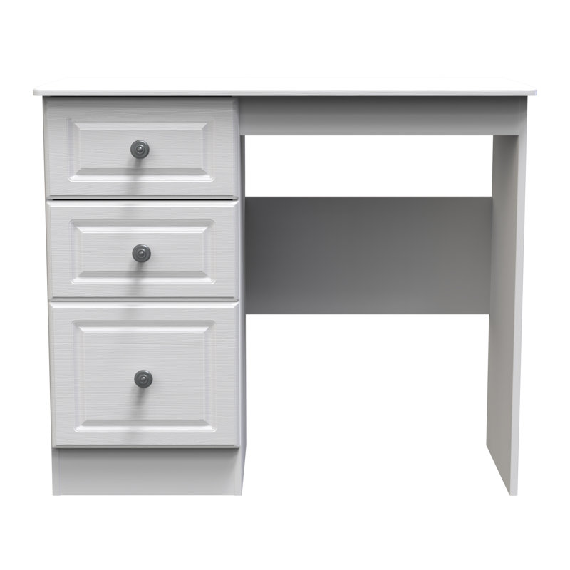 Fully Assembled Argyle Dressing Table, White