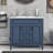 Deshonte Bathroom Vanity with Top Sink Modern Bathroom Storage Cabinet with 2 Doors and 2 Drawers-794181830