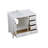 Irene 42'' Single Bathroom Vanity with Engineered Marble Top-1165434403