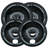 4 Piece Cooktop Style B Plug-in Electric Range Drip Pan Set-14676530