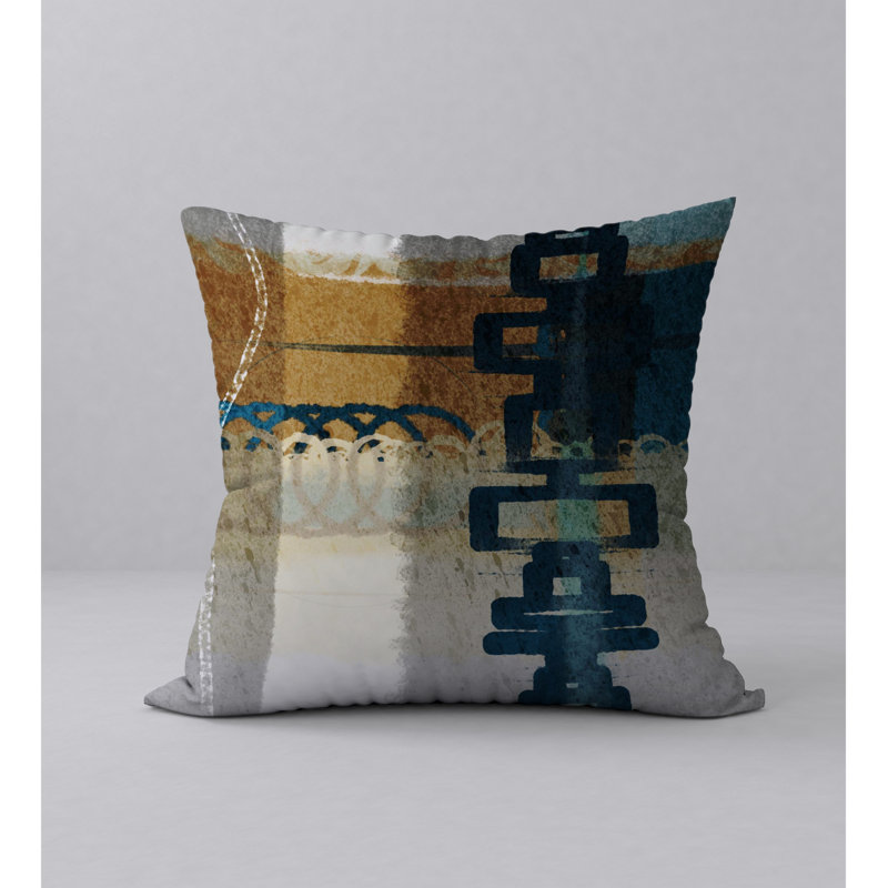 Housse de coussin décorative carrée fraîcheur Sun, 18 po x 18 po