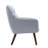 30.31" Wide Stitch-Tufted Linen Blend Upholstered Armchair-466070634