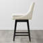Tabouret pivotant en bois massif Aleksy (ensemble de 3) - 100% polyester-1030263541
