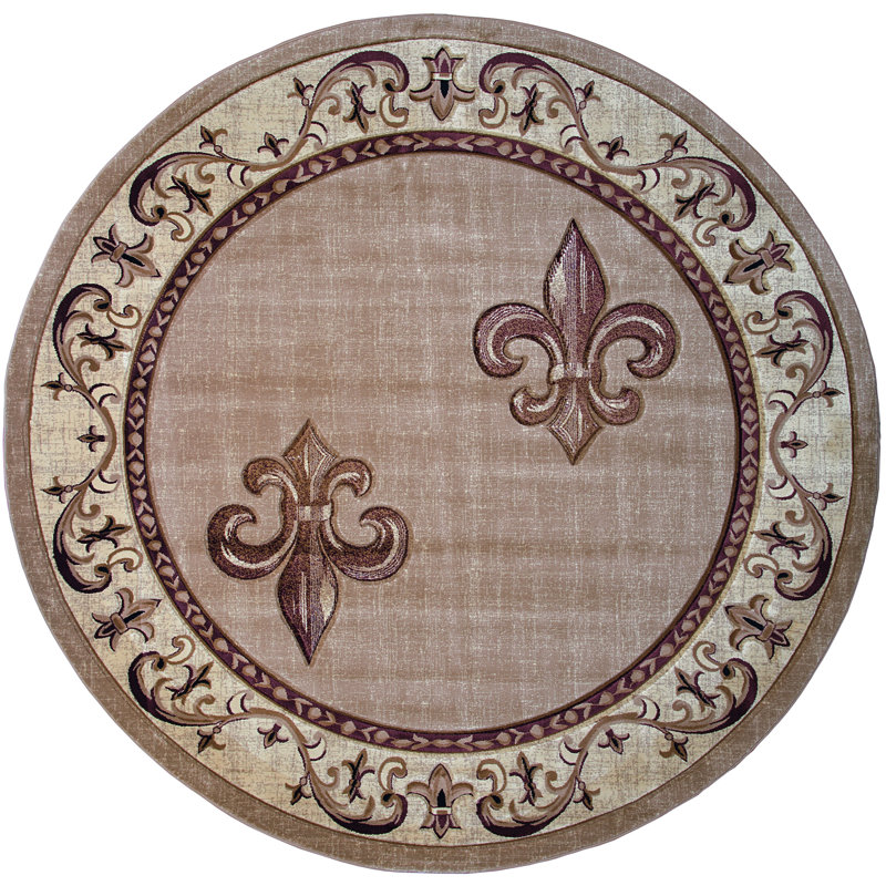 Goines Indoor Rug, Round 7'10"