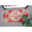 Handwoven Red Wool Anatolian Rug Ideal for Enhancing the Aesthetic Appeal of Entryways with Its Richly Detailed Turkish Design and Compact Size
