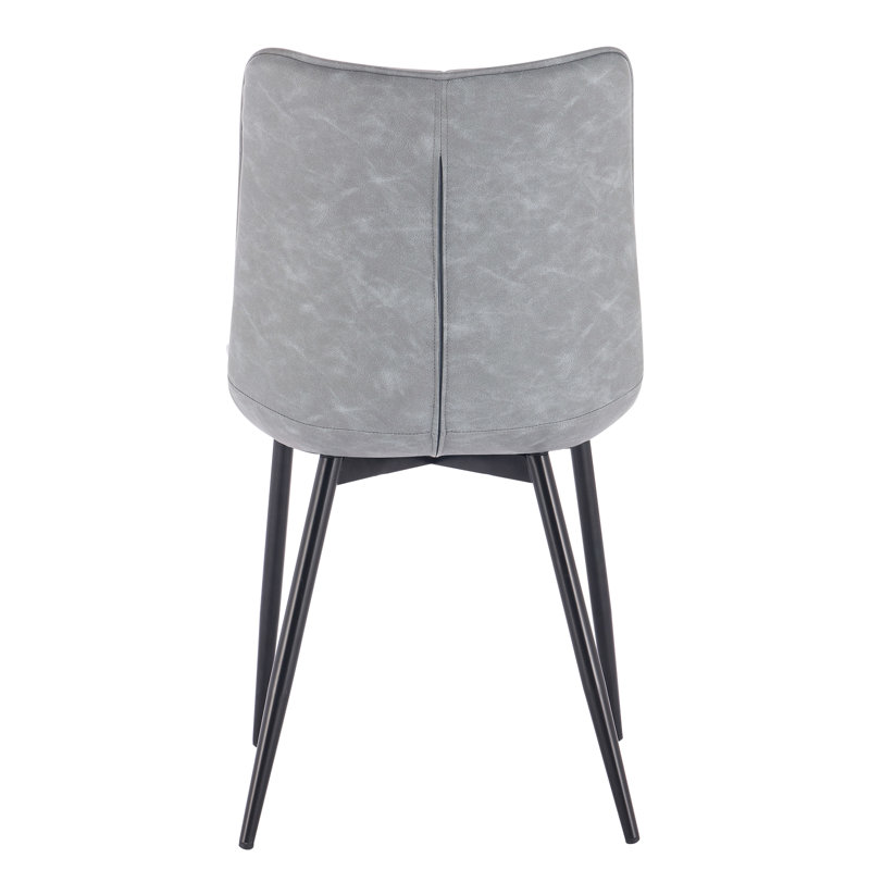 Vassar 46.5cm H Upholstered Side Chair, Light Grey