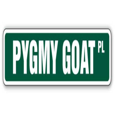 Pygmy Goat Street Goats Breed Pet Farm Signs