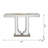 Console Table With Elegant Floral Design