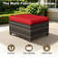 Meyly Upholstered Outdoor Ottoman-831226879