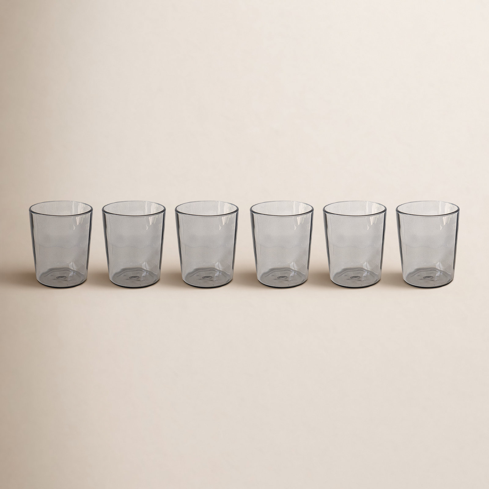 Walling Drinking Glass, Gray