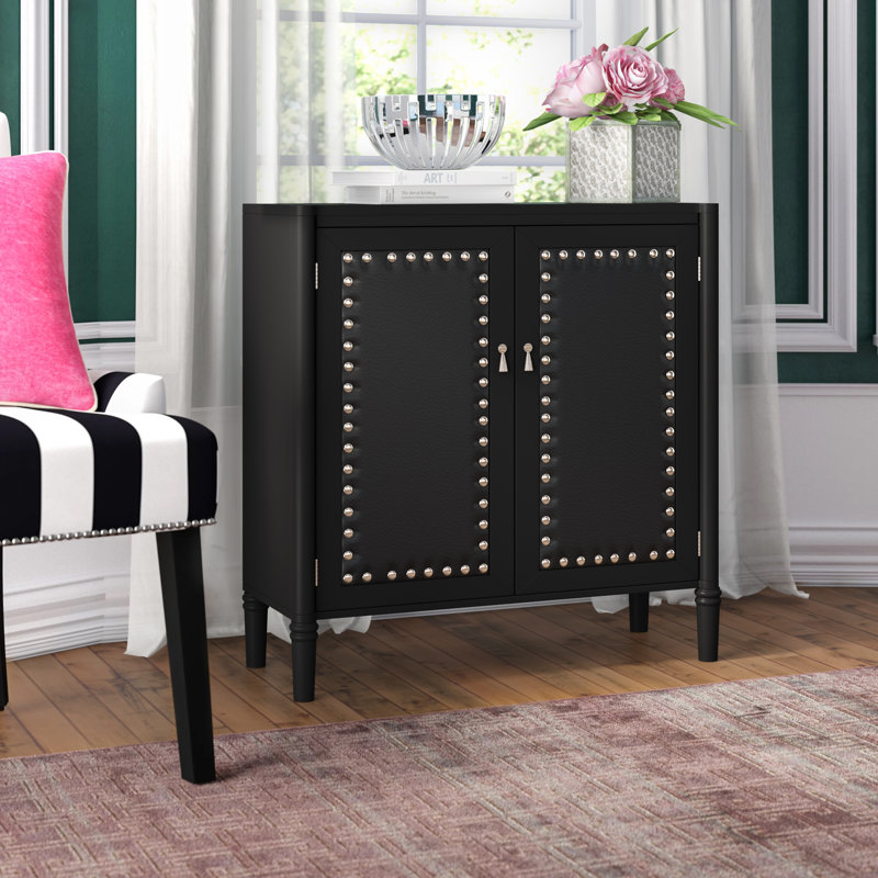 Sanmiguel Solid Wood Accent Cabinet