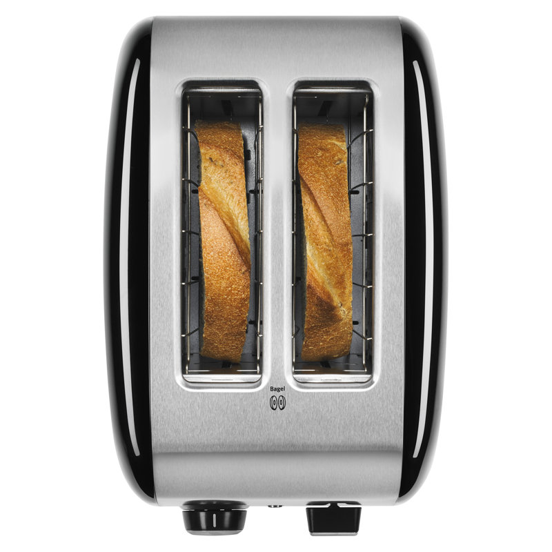 KitchenAid® 2-Slice Toaster with Manual Lift Lever, Onyx Black