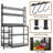 Floramae 39.37'' Steel Standard Baker's Rack with Microwave Compatibility